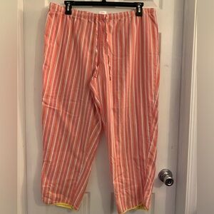 Secret Treasures Women’s lightweight Striped lounge pajama Pants. Size XL $8